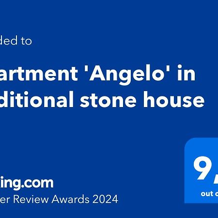 Apartment 'Angelo' In Traditional Stone House Slime Exterior photo